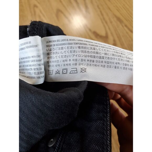 Abercrombie & Fitch Womens 26/2R The Skinny High Rise Curve Love Black Jeans New - Picture 14 of 14